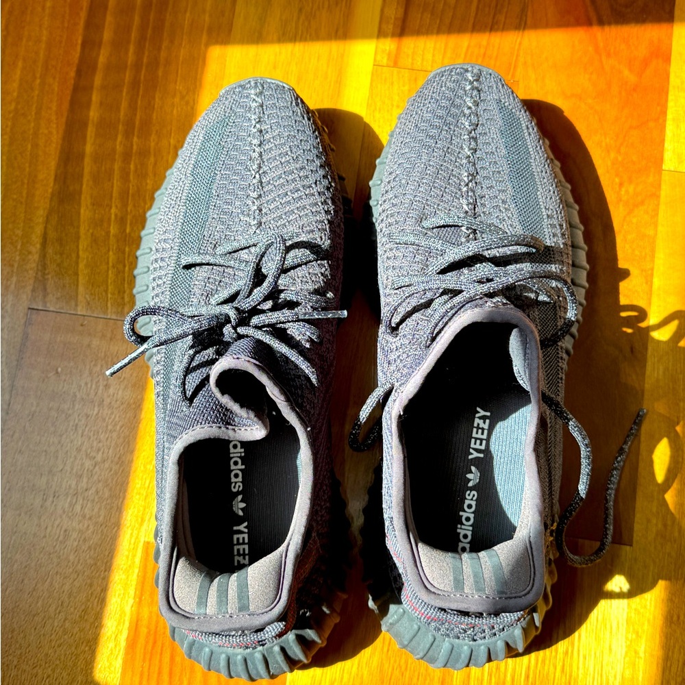 Adidas Yezy Black and Gray Footwear size 11.5 runs small